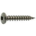Vis à bois  - Tête cylindrique large pour pentures  -  empreinte 6 lobes   -   M  7  x  50   -   Inox A2