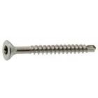 VBATFA6L0405040I2 - Vis auto-perceuses pour aggloméré  -  Tête fraisée empreinte 6 lobes   -   M 4,5  x  40   -   Inox A2 - les 200 pièces