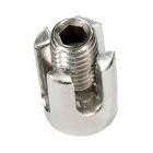 Serre câble croisé   - Inox A4 - Pour câble section (mm) : 6