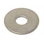Rondelle plate   extra large type LL    -   M   22   ( 22 x 65 x 3.0 )   -   Zingué