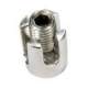 Serre câble croisé   - Inox A4 - Pour câble section (mm) : 5