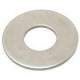 Rondelle plate  large type L    -   M    3      ( 3 x 12 x 0.8 )   -   Zingué
